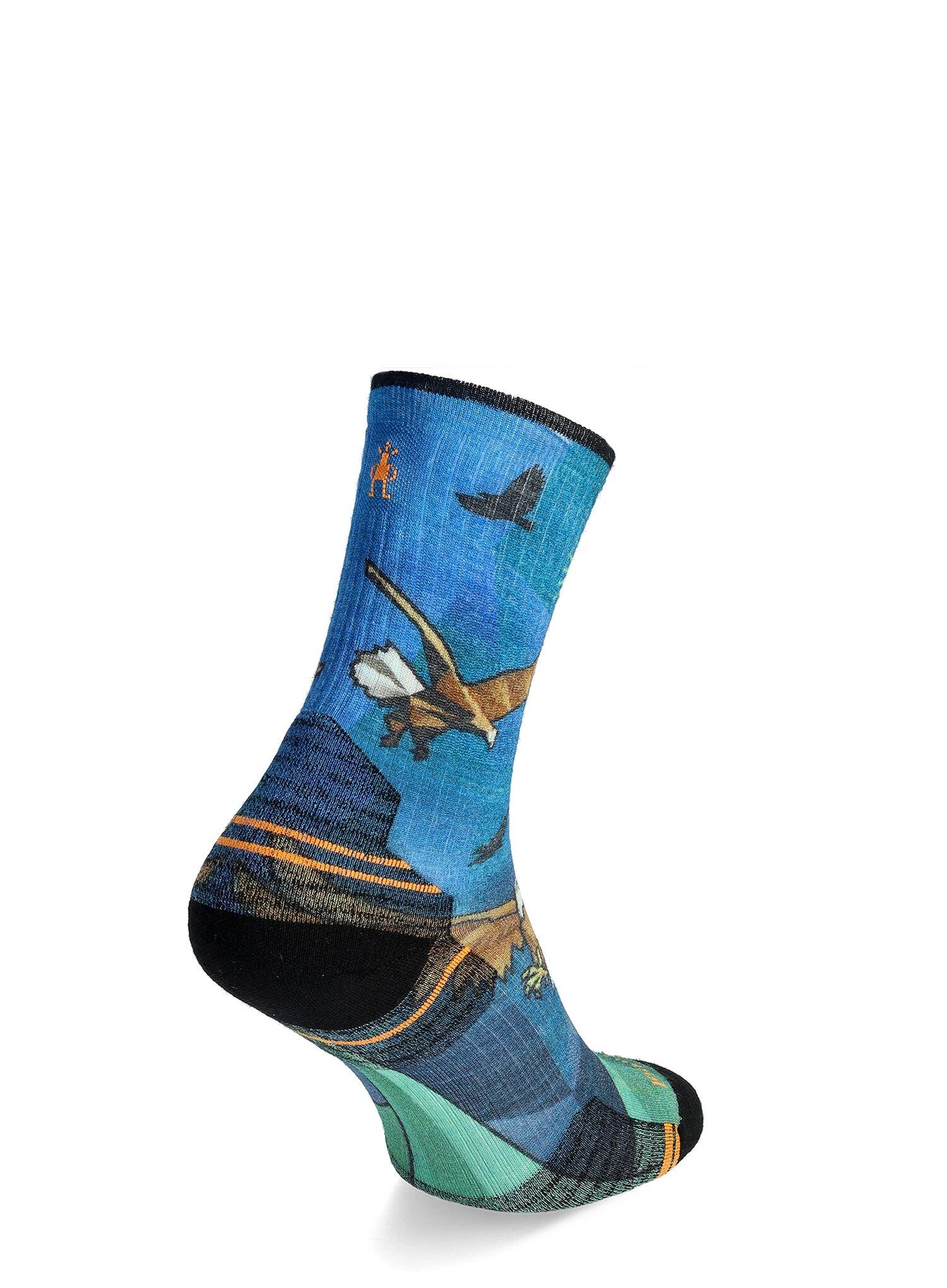 Skarpety turystyczne Smartwool Hike Targeted Cushion Eagle Print Crew Socks 2/4