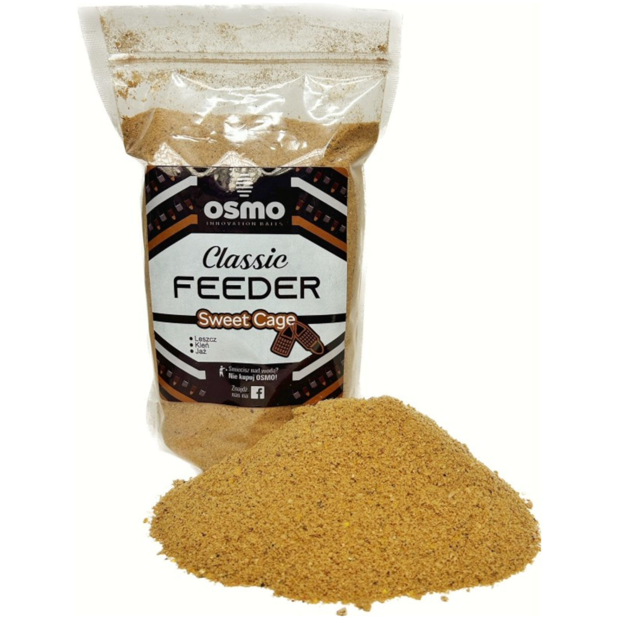 Zanęta Wędkarska Method Feeder Jaź Leszcz Osmo Classic Sweet Cage 900 G 2/3