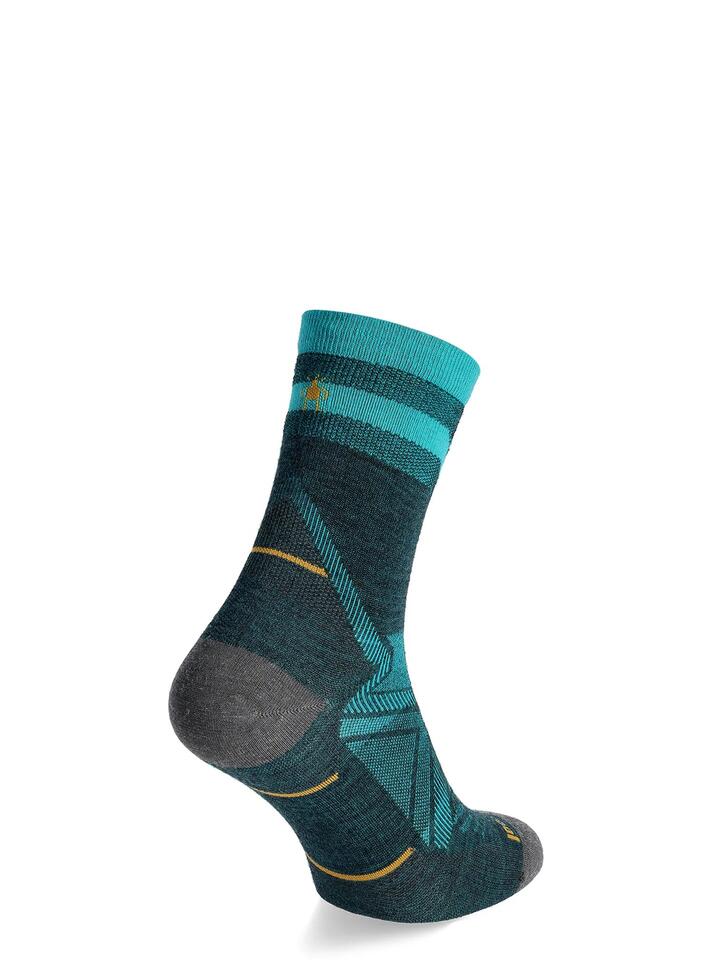 Skarpety biegowe Smartwool Run Zero Cushion Pattern Mid Crew Socks