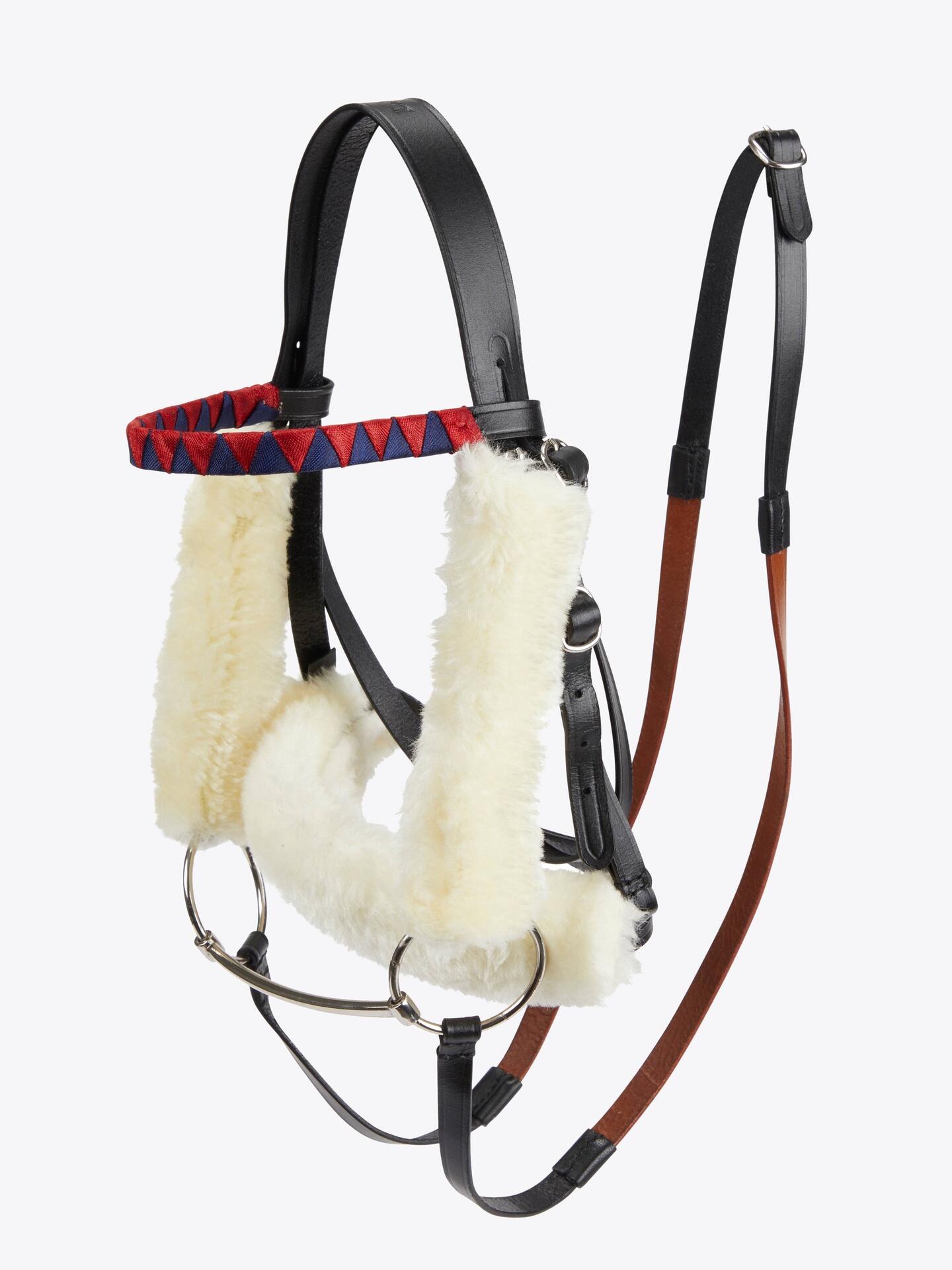 LEMIEUX Lemieux Hobby Horse Racing Hoofdstel Set Zwart