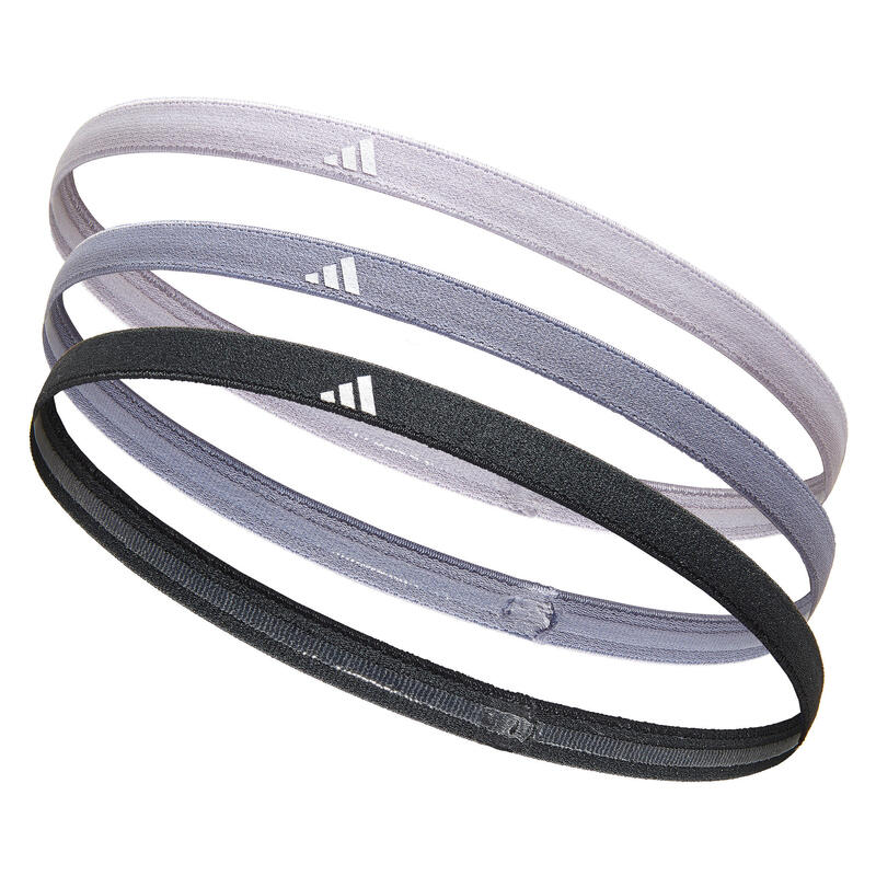 Opaska do włosów Adidas - Hairbands - Silver Dawn, Violet, Legend Ink