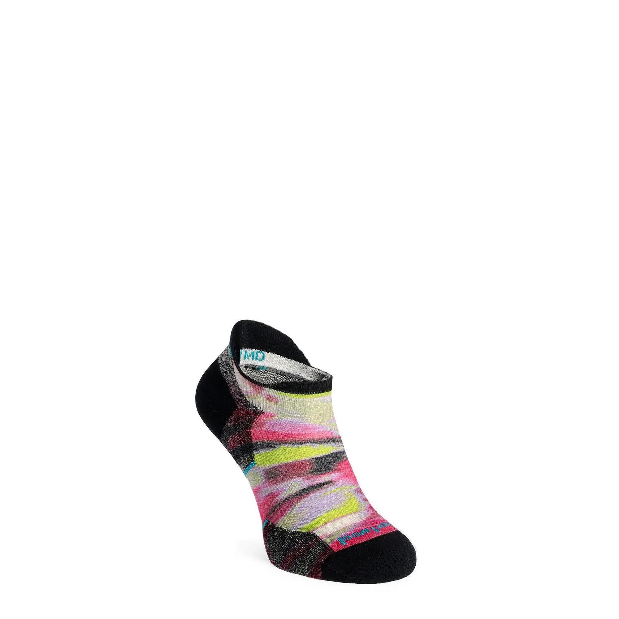 Skarpety merino damskie Smartwool Run Targeted Cushion Brushed Print Low Ankle