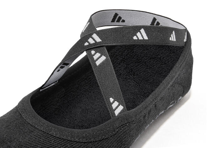 Adidas – Meias de ioga – Preto 6/7