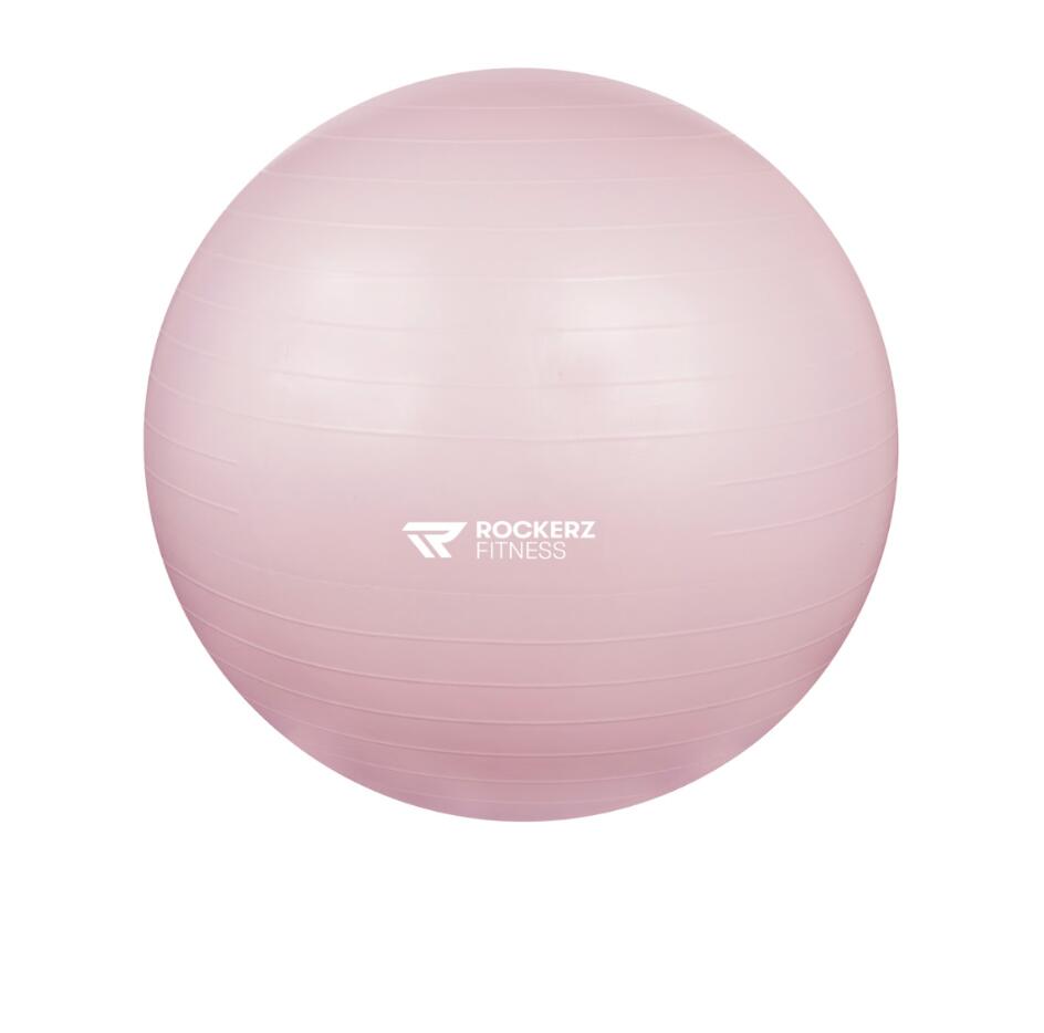Ballon de fitness - Ballon de yoga - 65 cm - couleur: Rose 2/8
