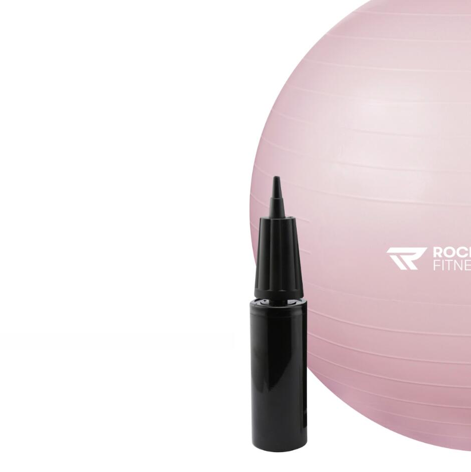 Ballon de fitness - Ballon de yoga - 65 cm - couleur: Rose 4/8
