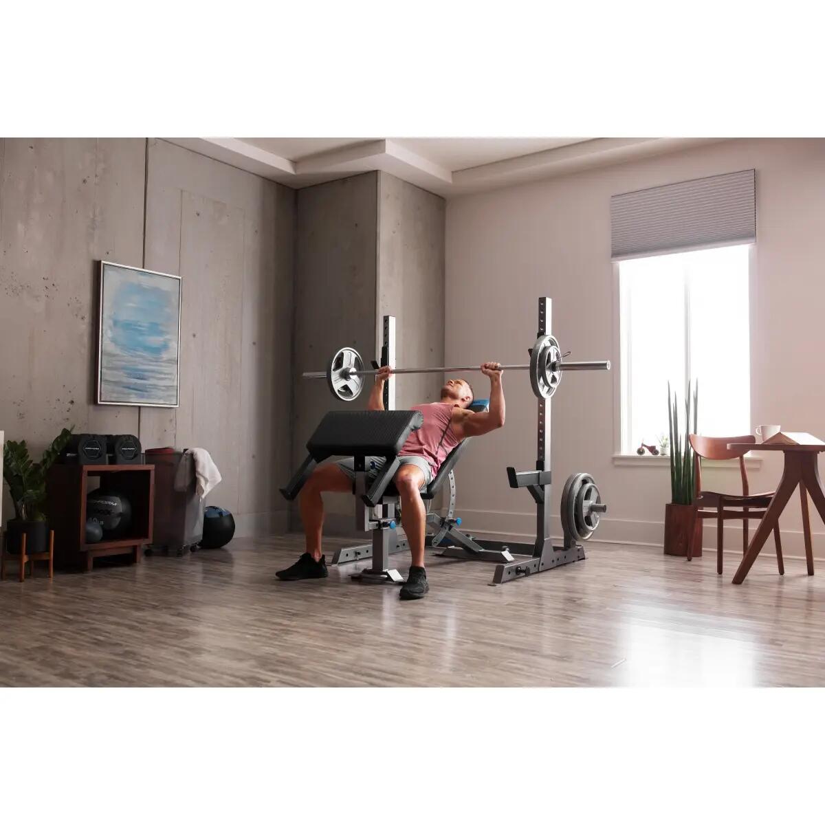 Pro-Form Carbon Strenght Olympic System fekvenyomópad kerettel 3/7