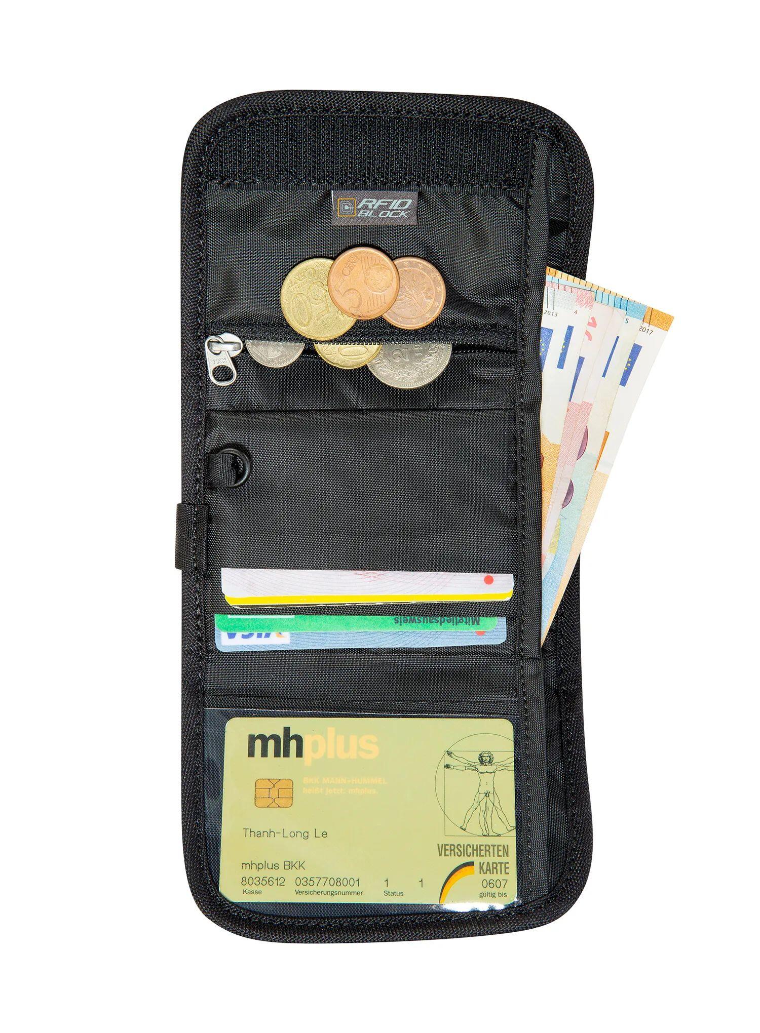 Portfel Tatonka Folder RFID B - black/black 6/7