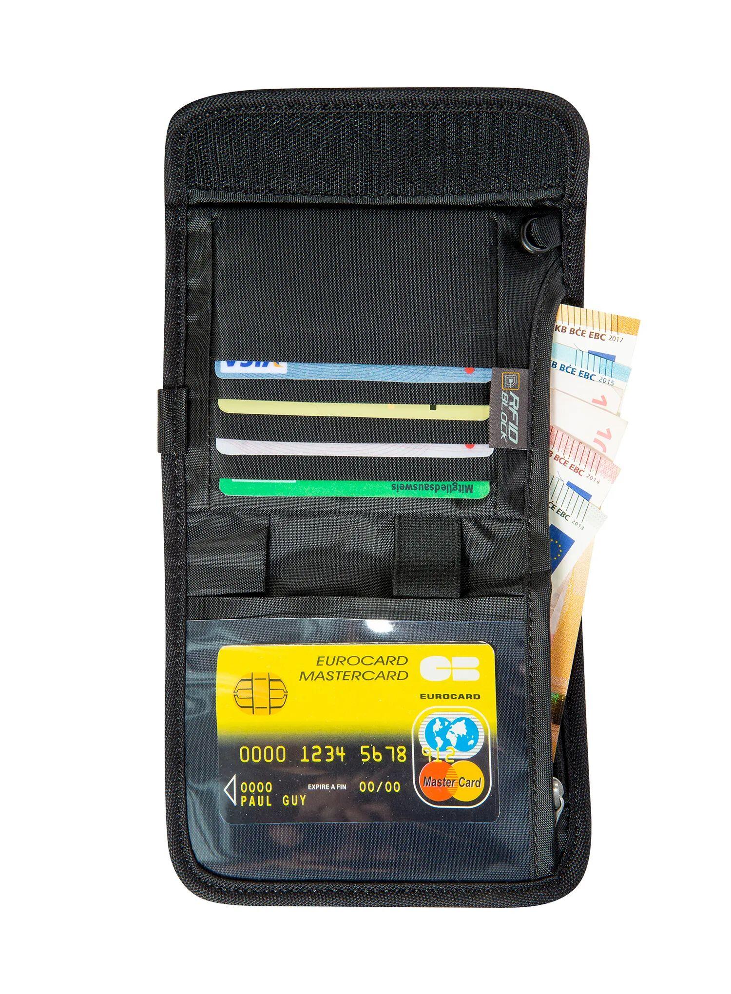 Portfel RFID Tatonka Euro Wallet RFID B - black 6/7