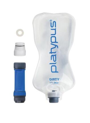 Platypus QuickDraw filtre ultraléger 1L haute capacité 3 L/min film tri‑couche