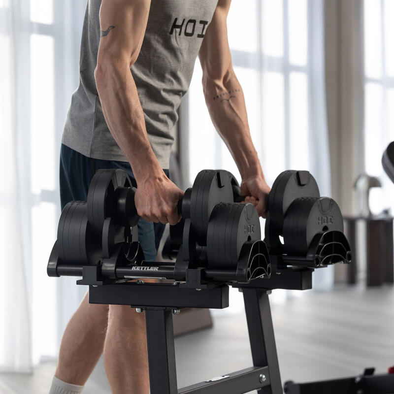Hantle Regulowane Kettler Hoi Vario Dumbbells 220 20 Kg