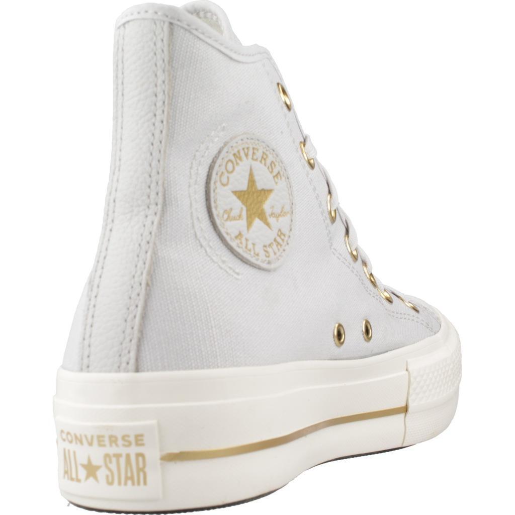 Sneakers Converse Model Ctas Lift Hi Barely Kleur Grijs 3/5