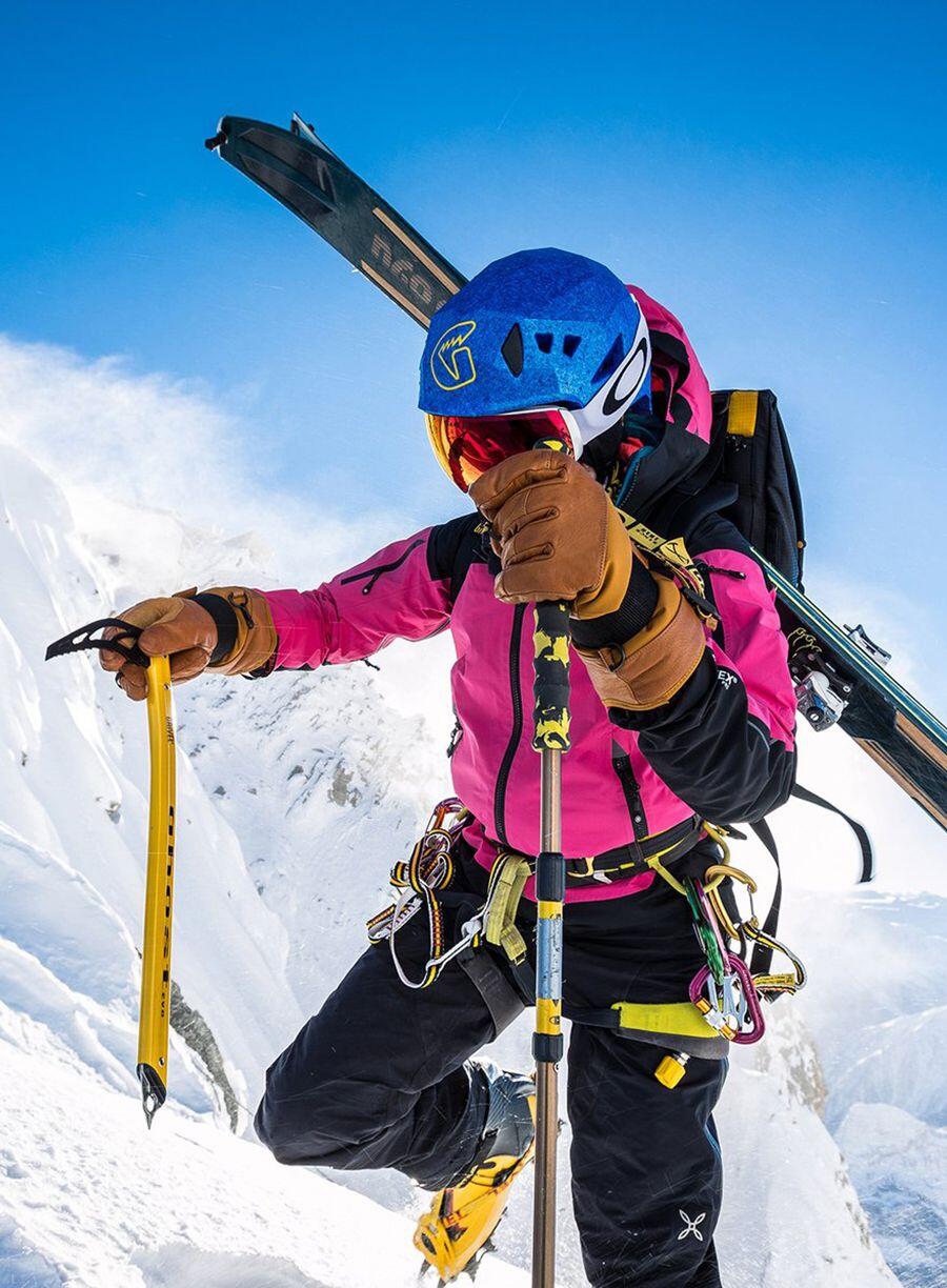 Kask wspinaczkowo - skiturowy Grivel Duetto + mocowanie kasku - blue 7/7