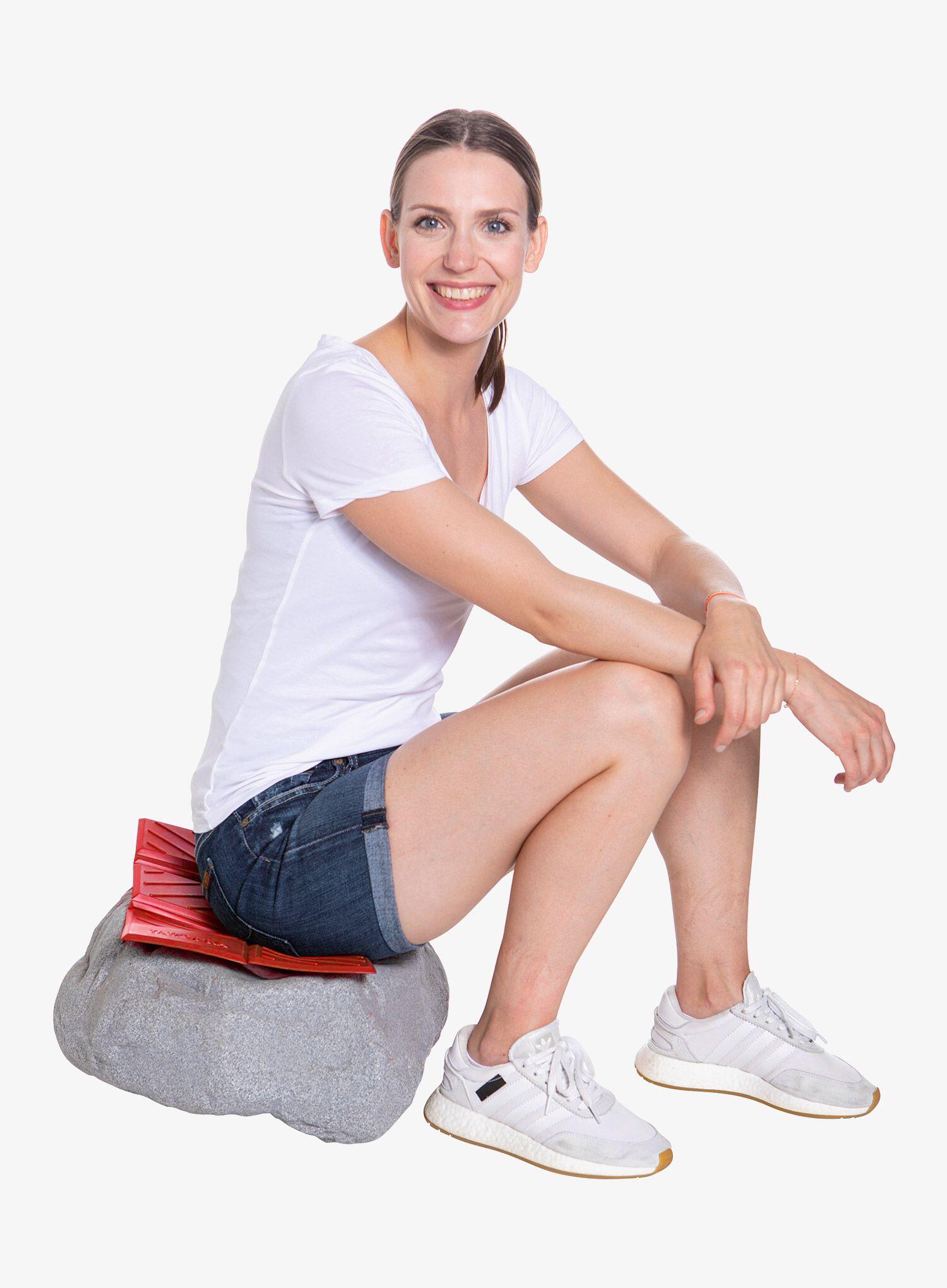 Siedzisko turystyczne Tatonka Foldable Seat Mat 26x34cm - red 6/6