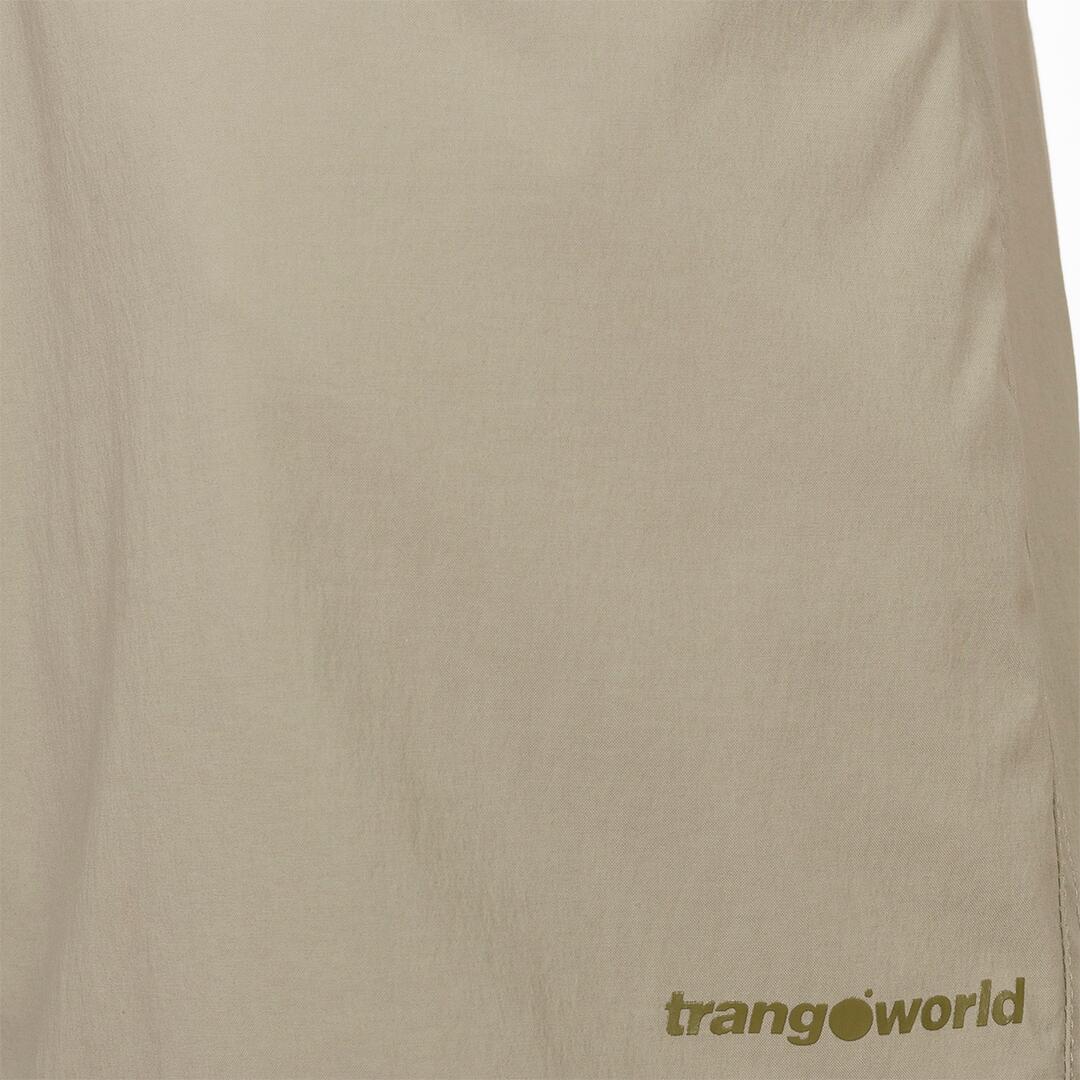 Pantalones cortos para Mujer Trangoworld Maladeta vn Gris/Marrón protección UV+ 2/5