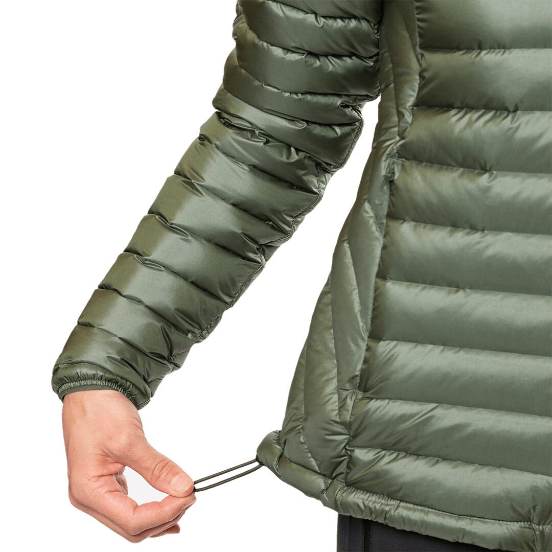 Plumífero para Mujer Trangoworld Biasca Verde/Gris 180g 600cuin 6/7