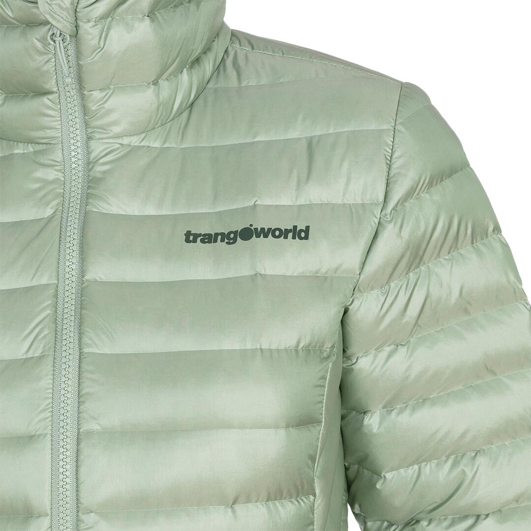 Plumífero para Mujer Trangoworld Biasca Verde/Gris 180g 600cuin 2/7