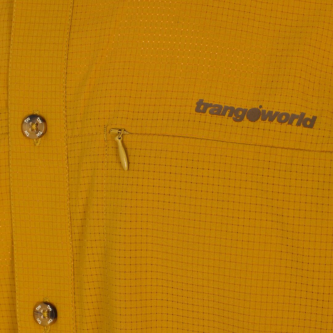Camisa mangas cortas para Hombre Trangoworld Esera vn Amarillo/Gris protección 2/5