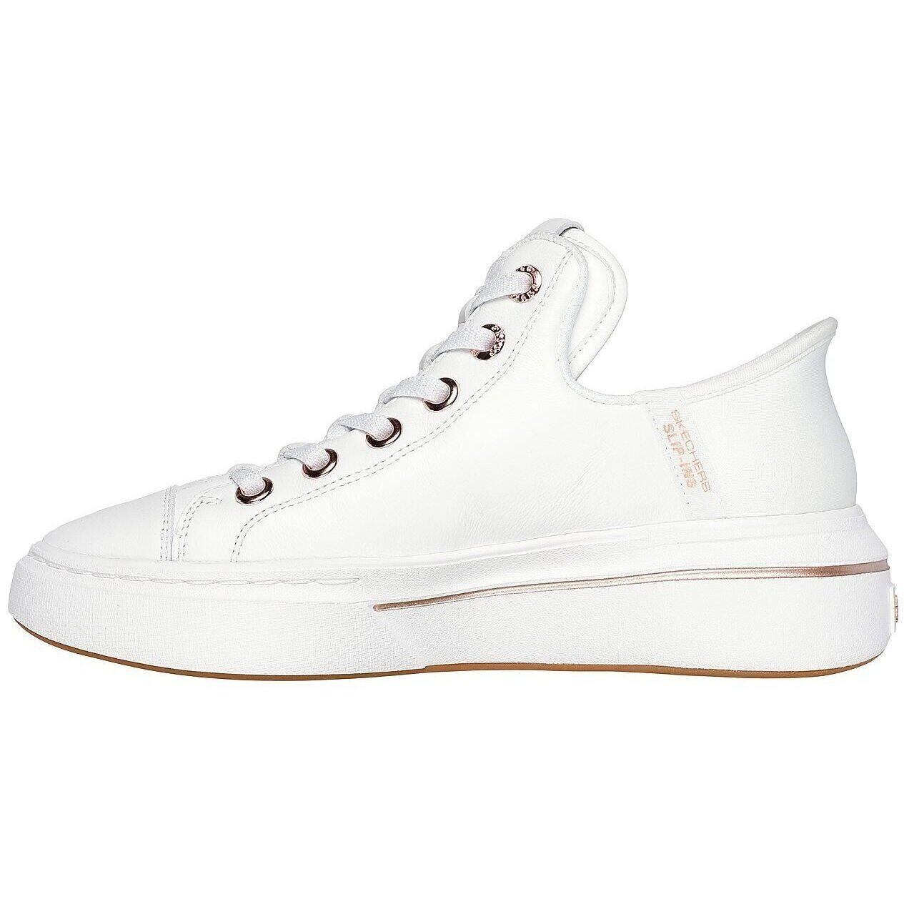 Sneakers Skechers Snoop One-og Leather, Wit, Dames 5/5
