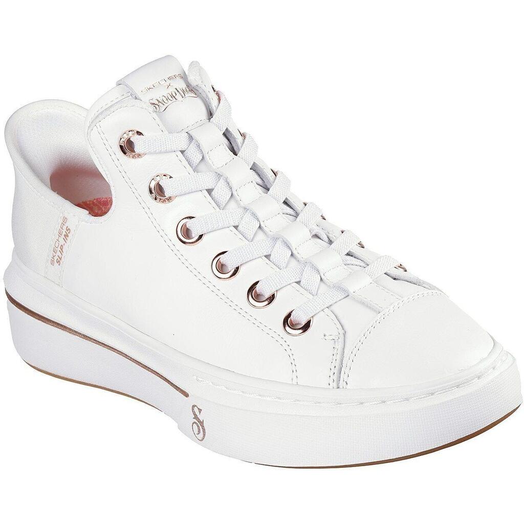 Sneakers Skechers Snoop One-og Leather, White, Women