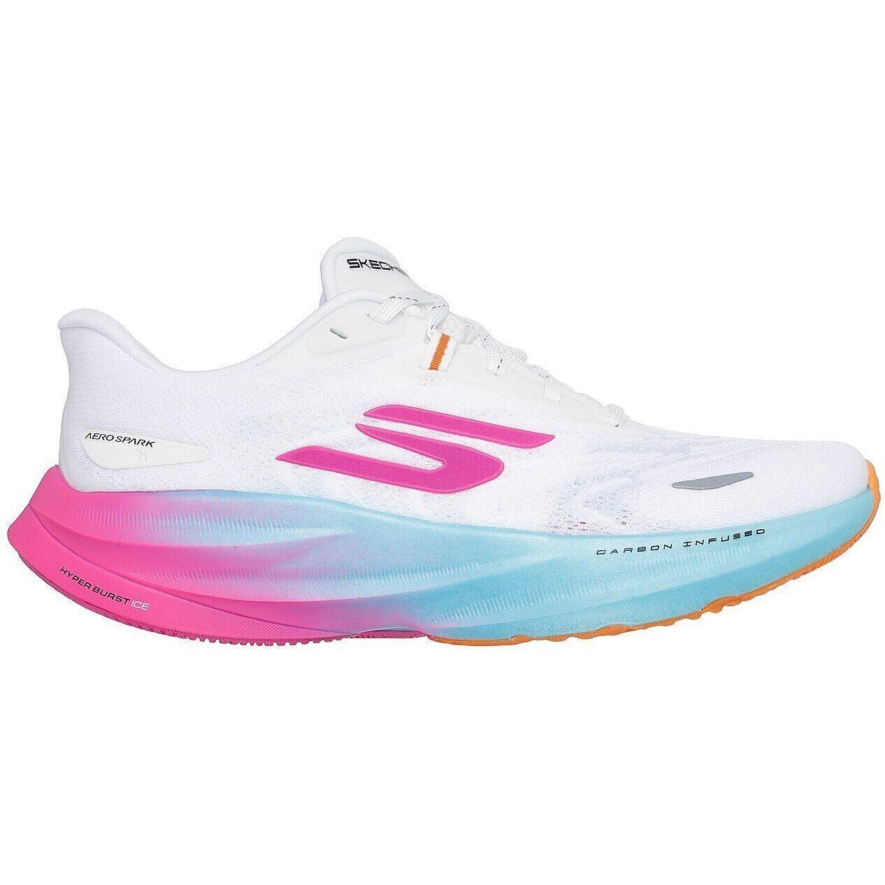 Baskets Skechers Skx Aero Spark, Blanc, Femmes 3/7