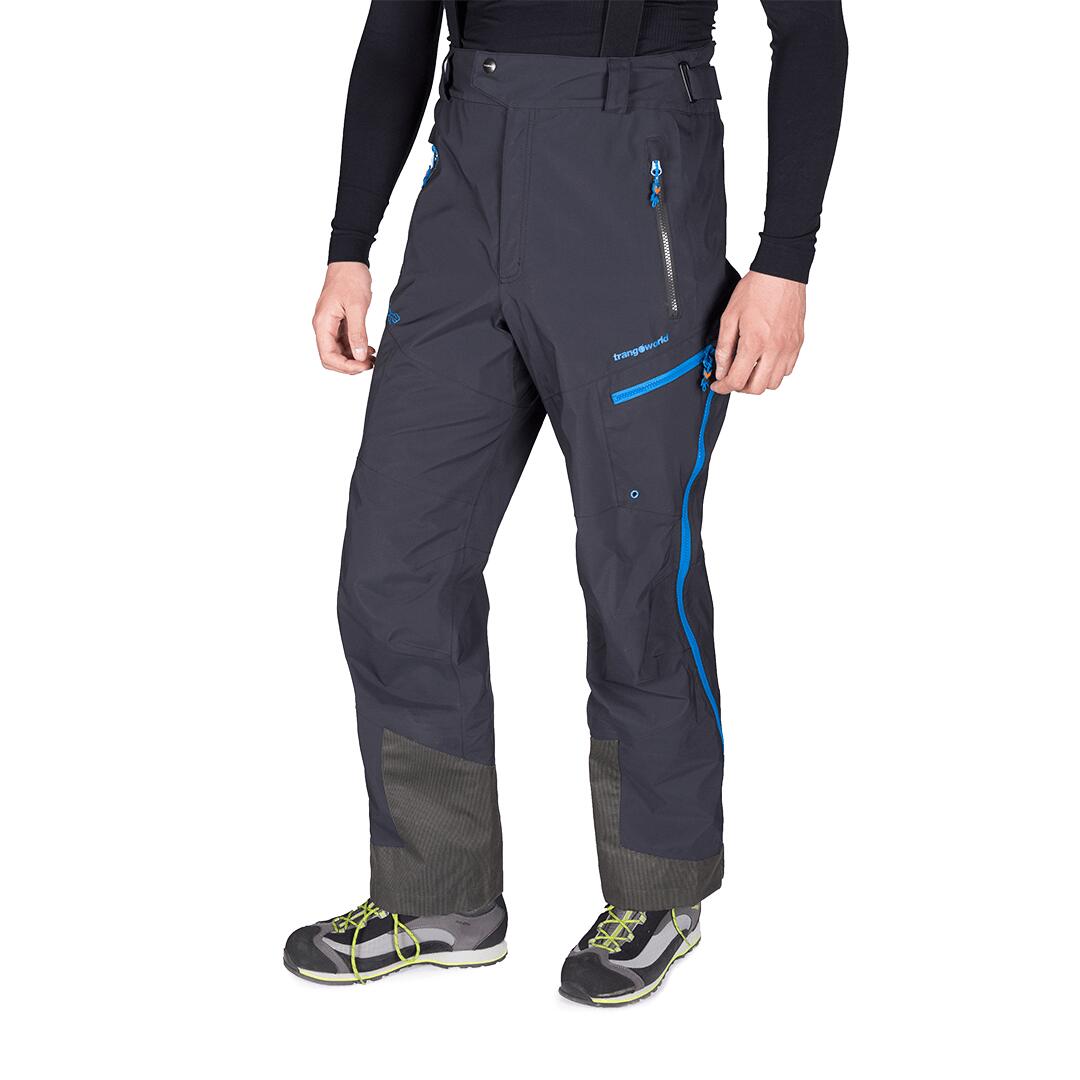 Sobrepantalón para Hombre Trangoworld Trx2 shell pro Negro/Negro/Azul 3/7