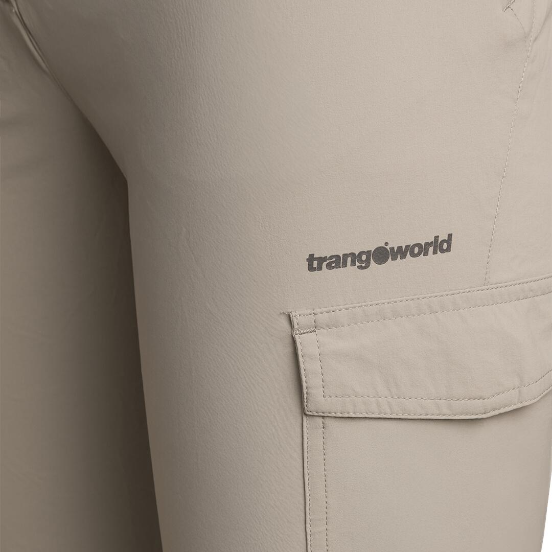Pantalón para Mujer Trangoworld Onega Marrón/Gris 2/5