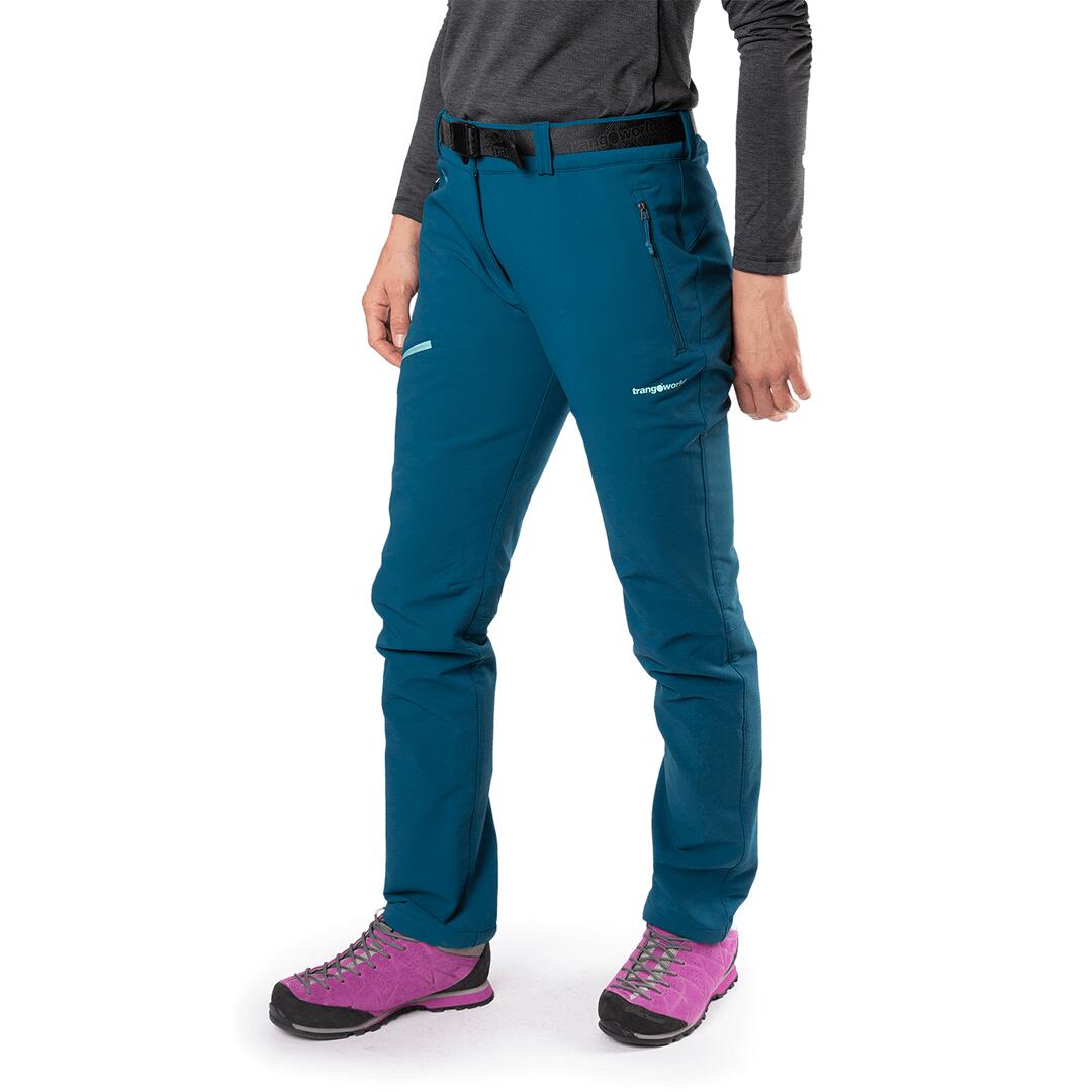 Pantalón para Mujer Trangoworld Causiat Azul 3/6