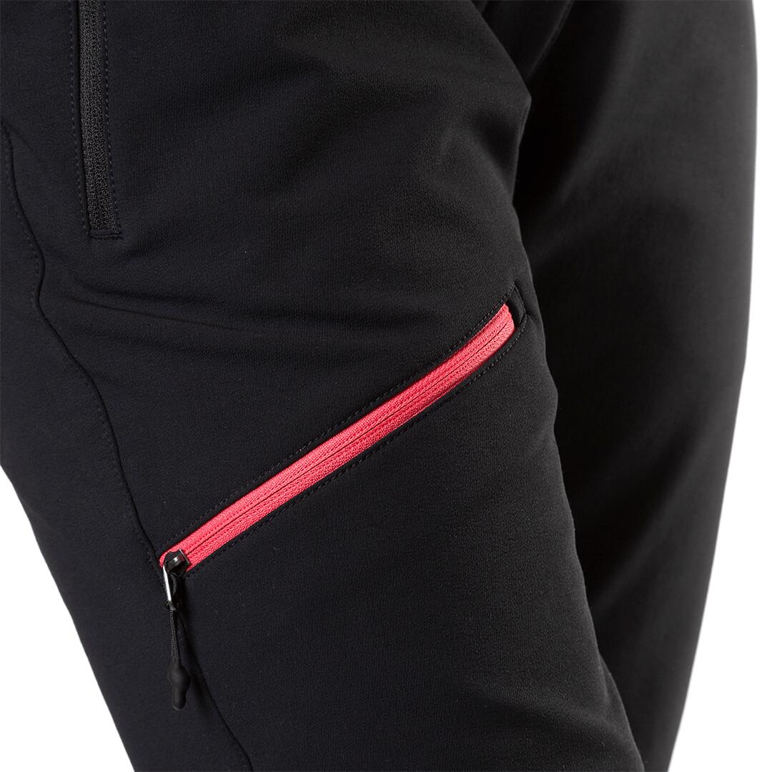 Pantalón para Mujer Trangoworld Causiat Negro/Gris 5/6
