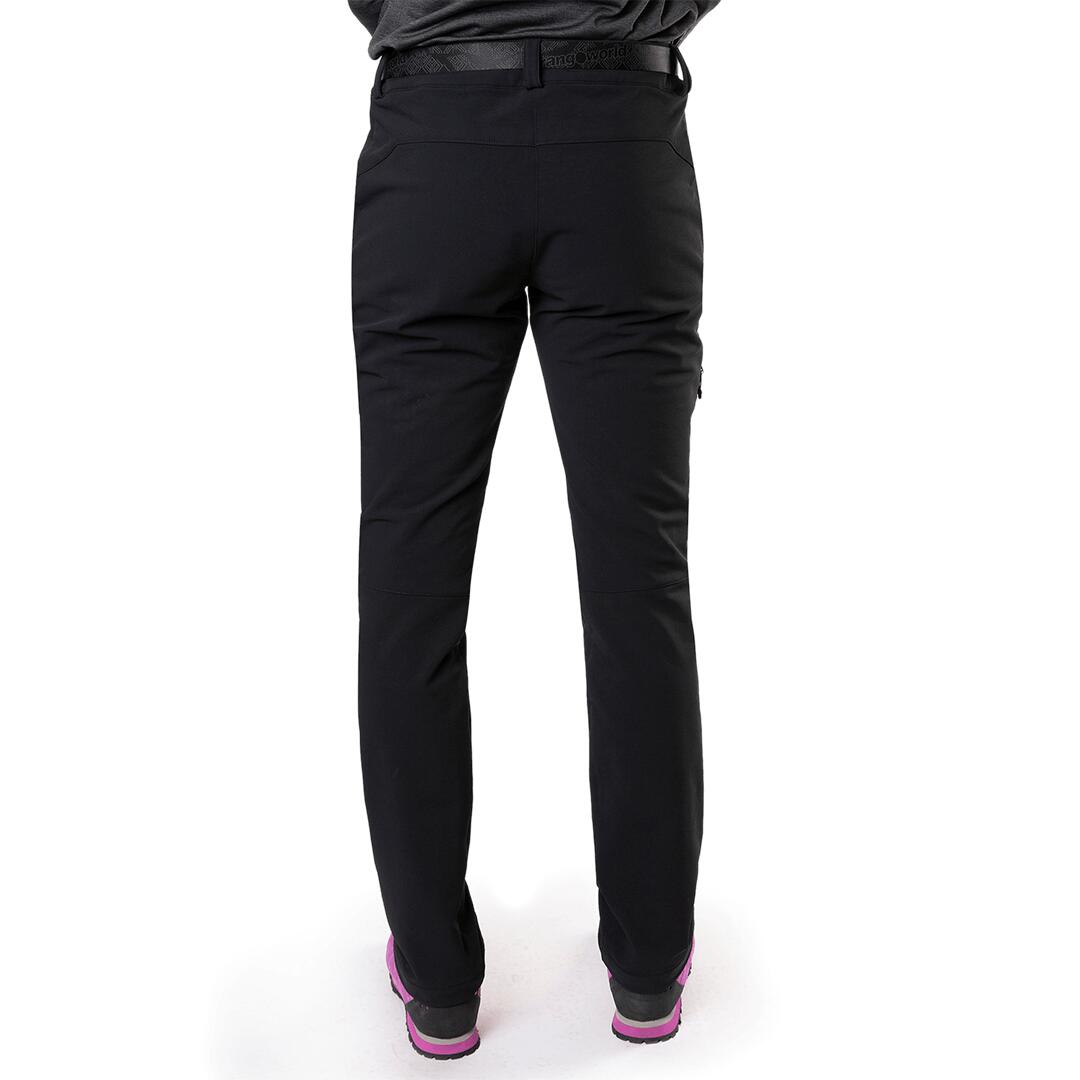 Pantalón para Mujer Trangoworld Causiat Negro/Gris 4/6