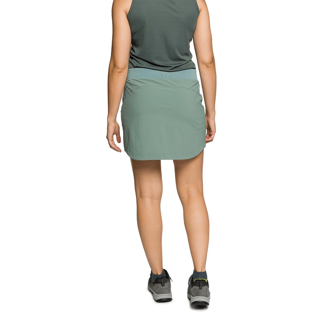 Falda para Mujer Trangoworld Nantes sf Verde/Negro 3/5
