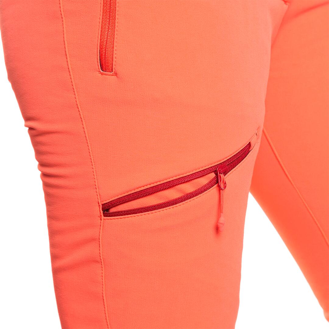 Pantalón para Mujer Trangoworld Causiat Rojo 5/5