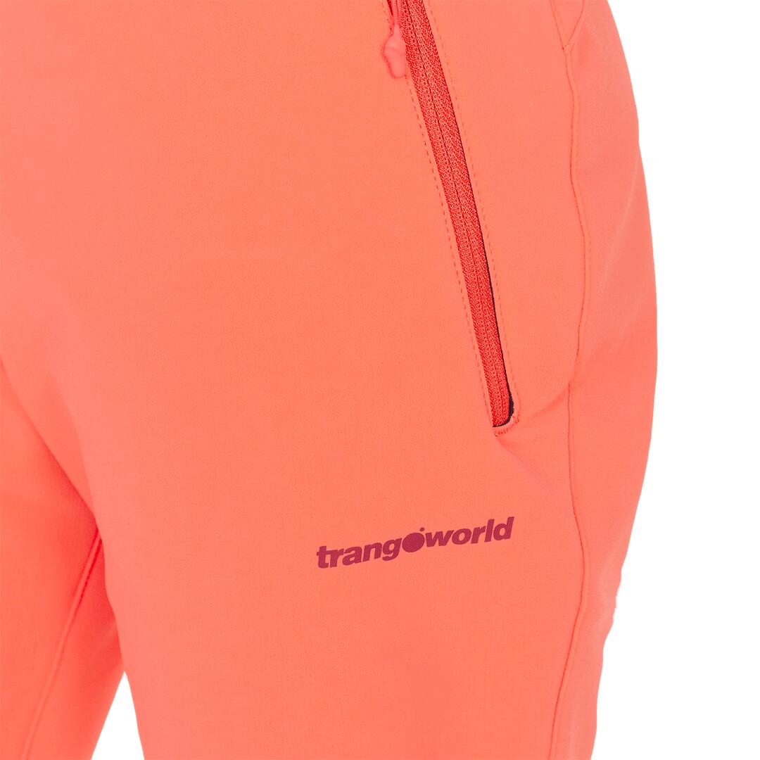 Pantalón para Mujer Trangoworld Causiat Rojo 2/5