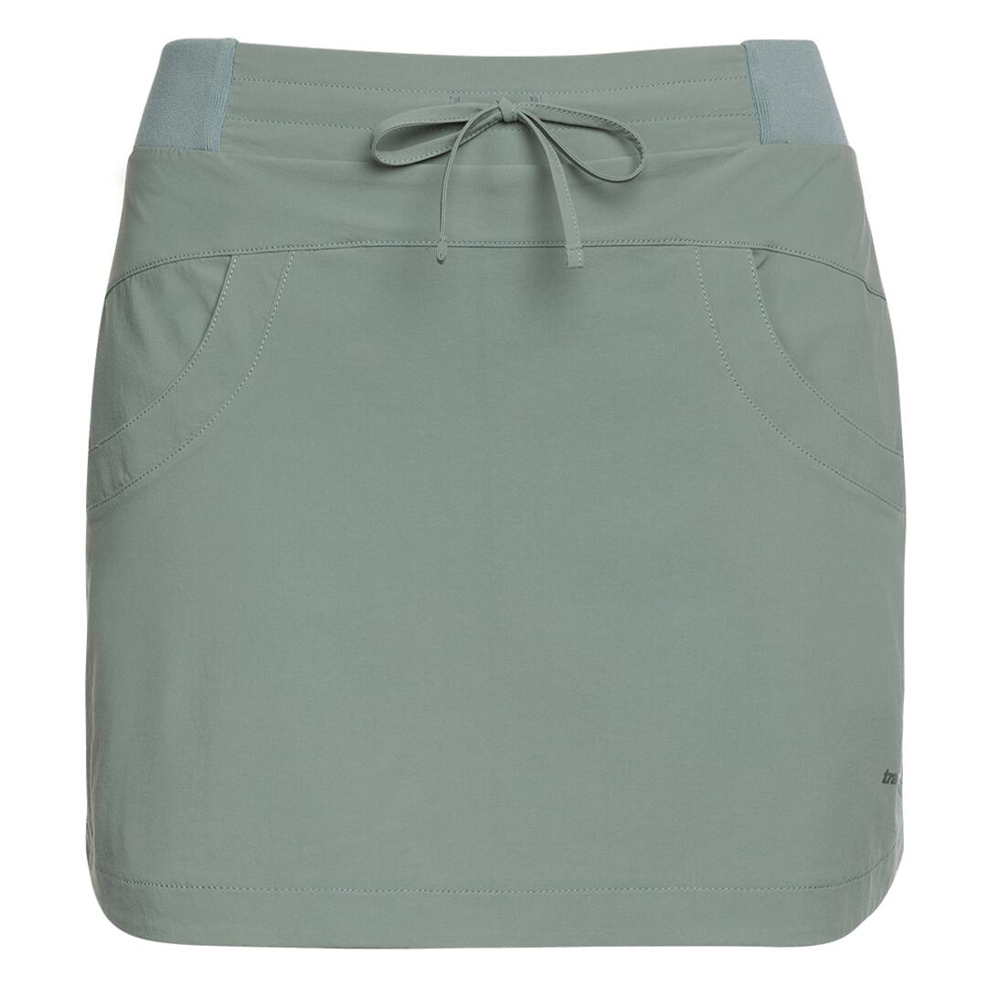 TRANGOWORLD Falda para Mujer Trangoworld Nantes sf Verde/Negro protección UV+50