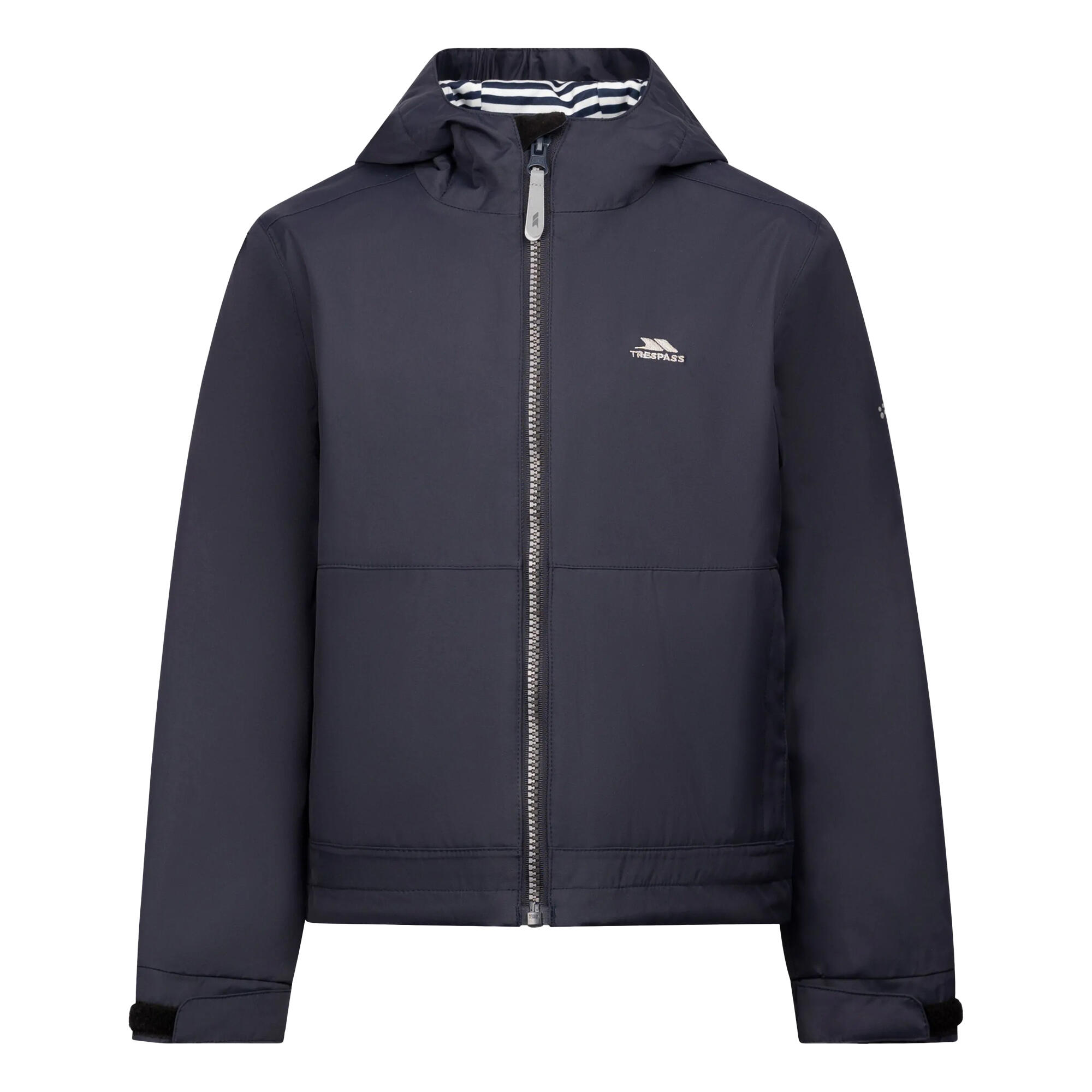 TRESPASS Giacca Impermeabile Bambini Trespass Malio Nero