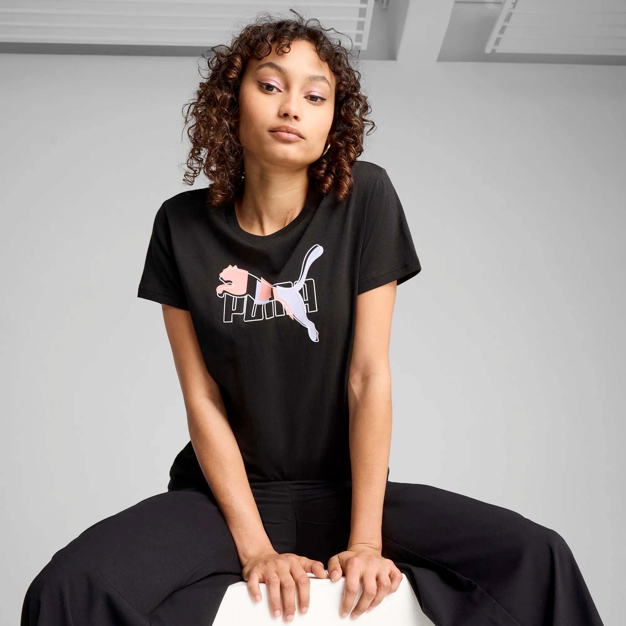 Camiseta Puma Ess Logo Lab Tee Mujer 2/5