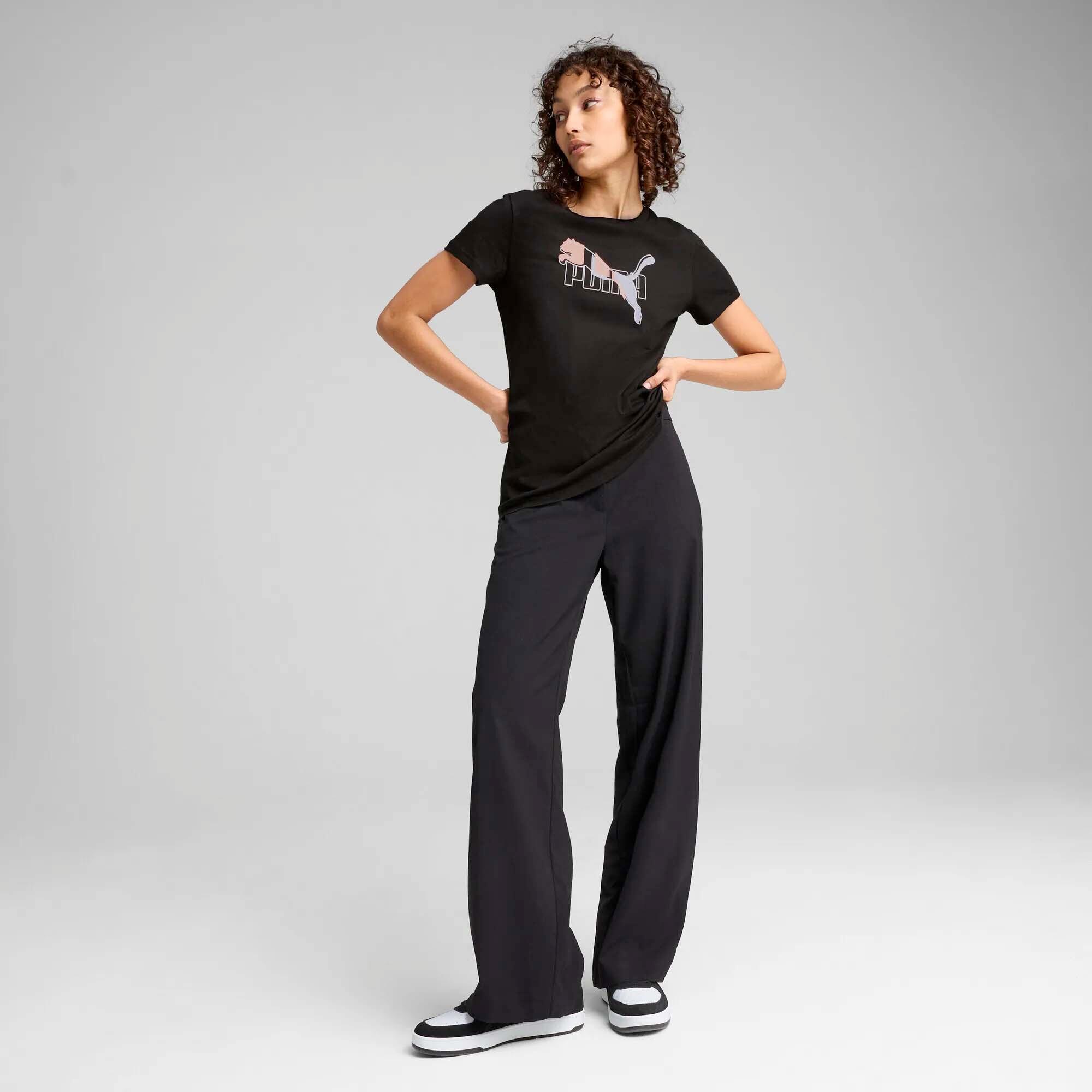 Camiseta Puma Ess Logo Lab Tee Mujer 4/5