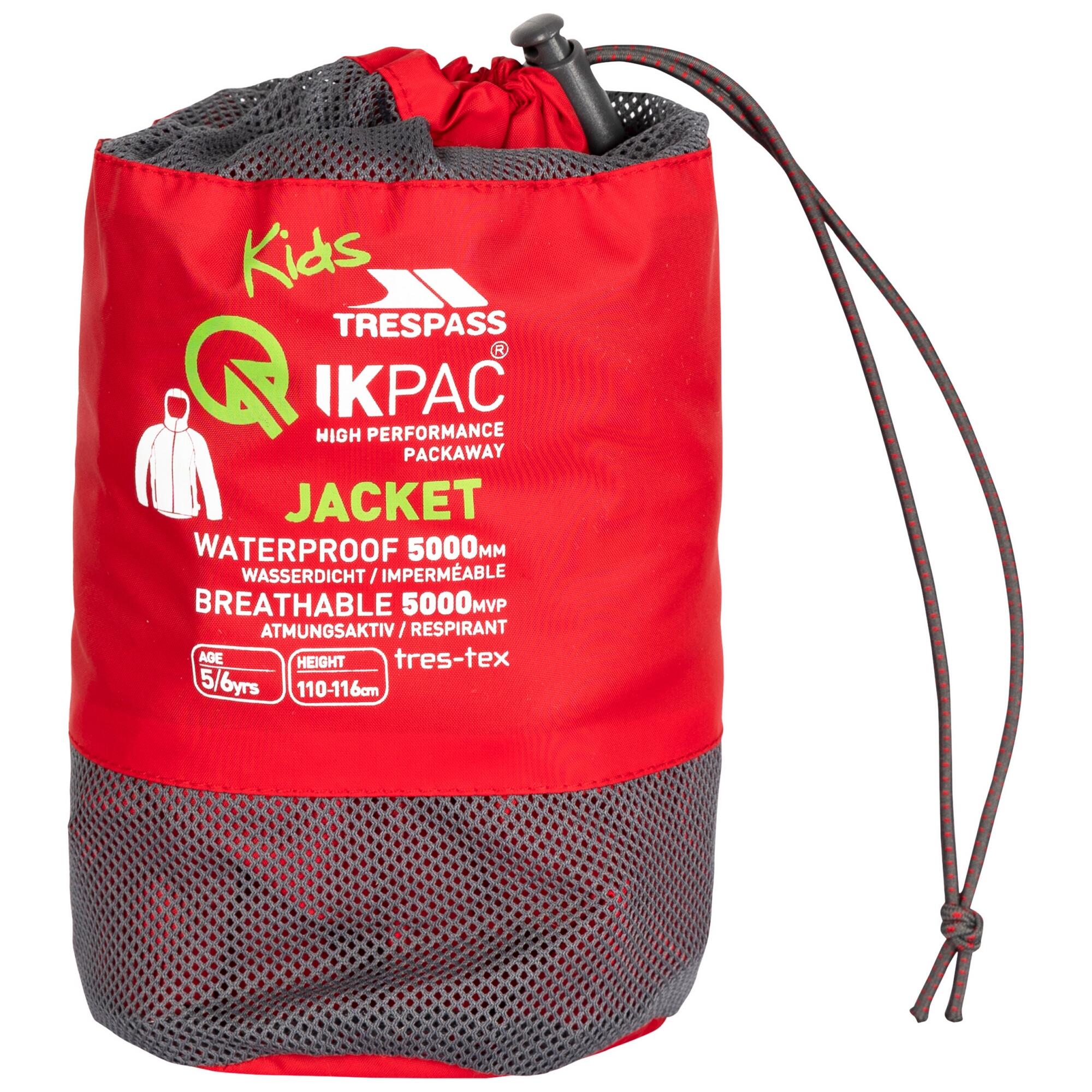Chaqueta Qikpac para Niños/Niñas Rojo 3/4