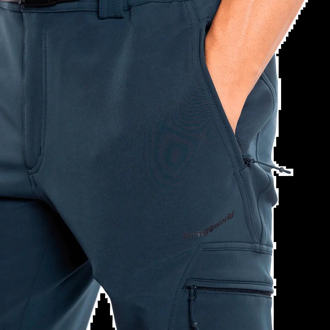 Pantalón para Hombre Trangoworld Peyreget kb Azul 6/6