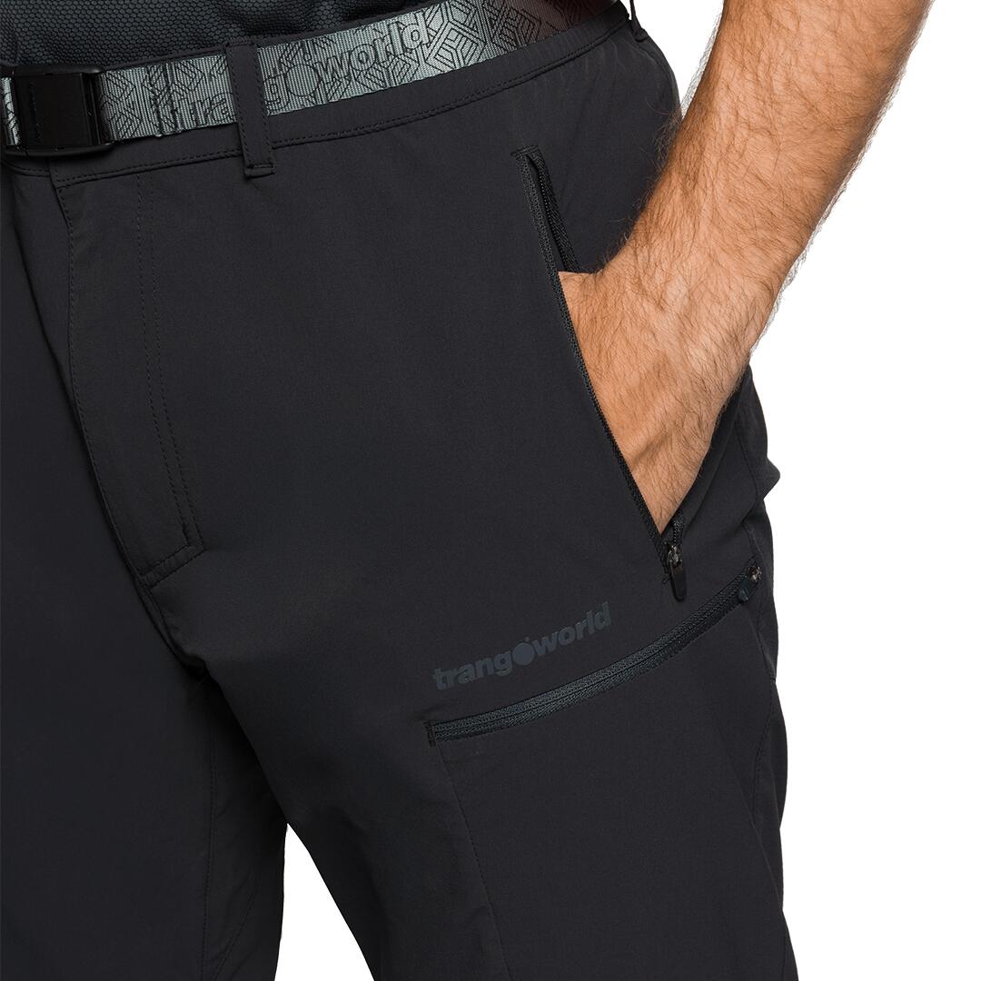 Pantalón para Hombre Trangoworld Drohmo df Negro 7/7