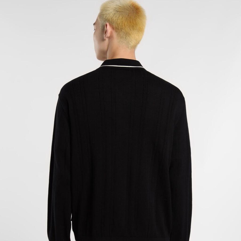 Veste Dickies Modèle Lewistown Fz Cardigan Couleur Noir 3/5