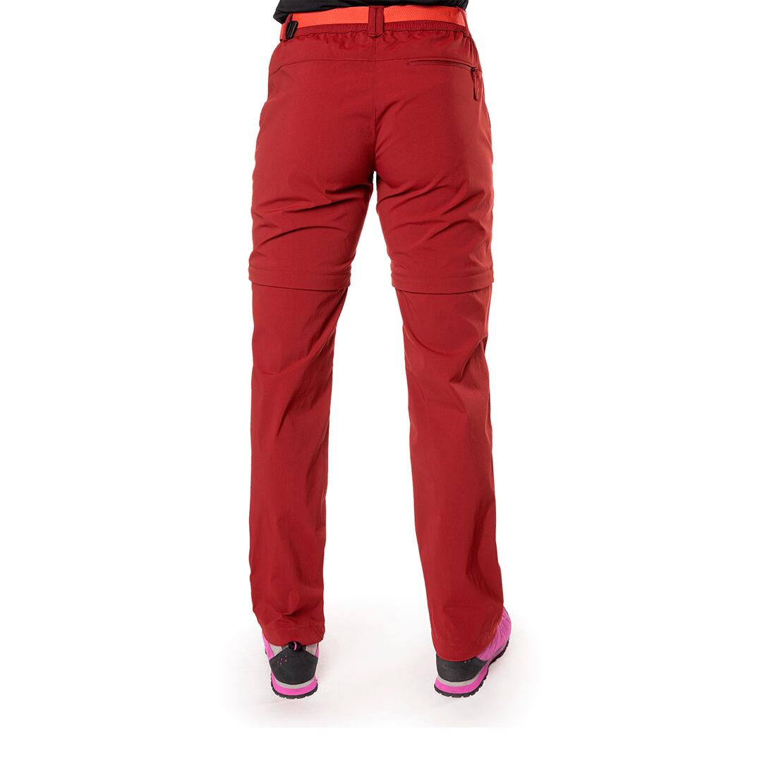 Pantalón para Mujer Trangoworld Buhler vn Rojo protección UV+30 4/5