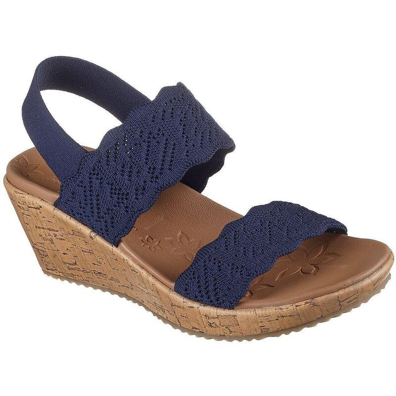 Sandales Skechers Beverlee - Timeless, Bleu, Femmes