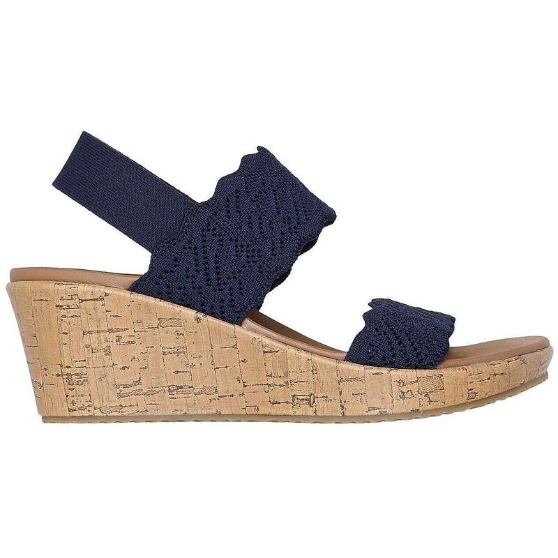 Sandales Skechers Beverlee - Timeless, Bleu, Femmes
