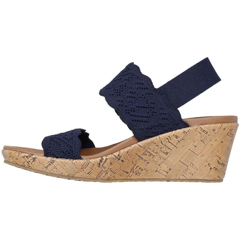 Sandales Skechers Beverlee - Timeless, Bleu, Femmes