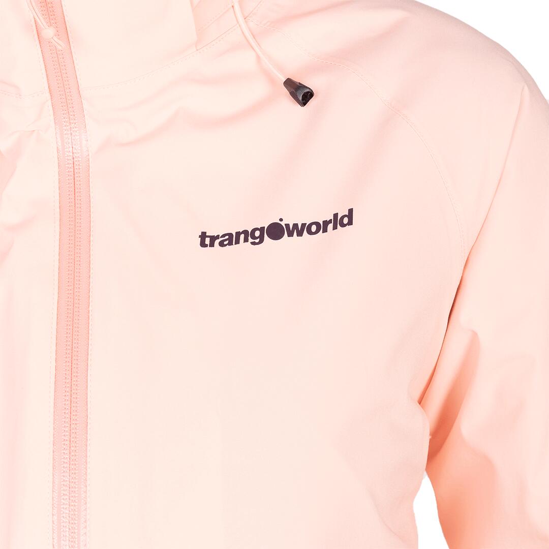 Chaqueta 3 en 1 para Mujer Trangoworld Bruket complet Rosa/Marrón Impermeable 2/7