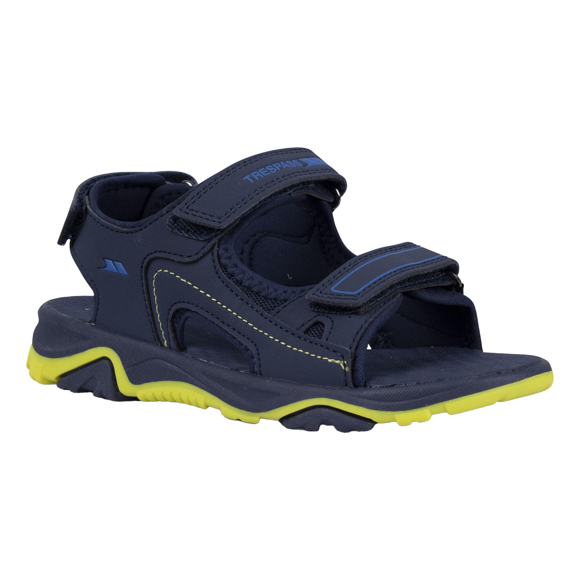 TRESPASS Childrens/Kids Jett Double Strap Sandals (Navy)