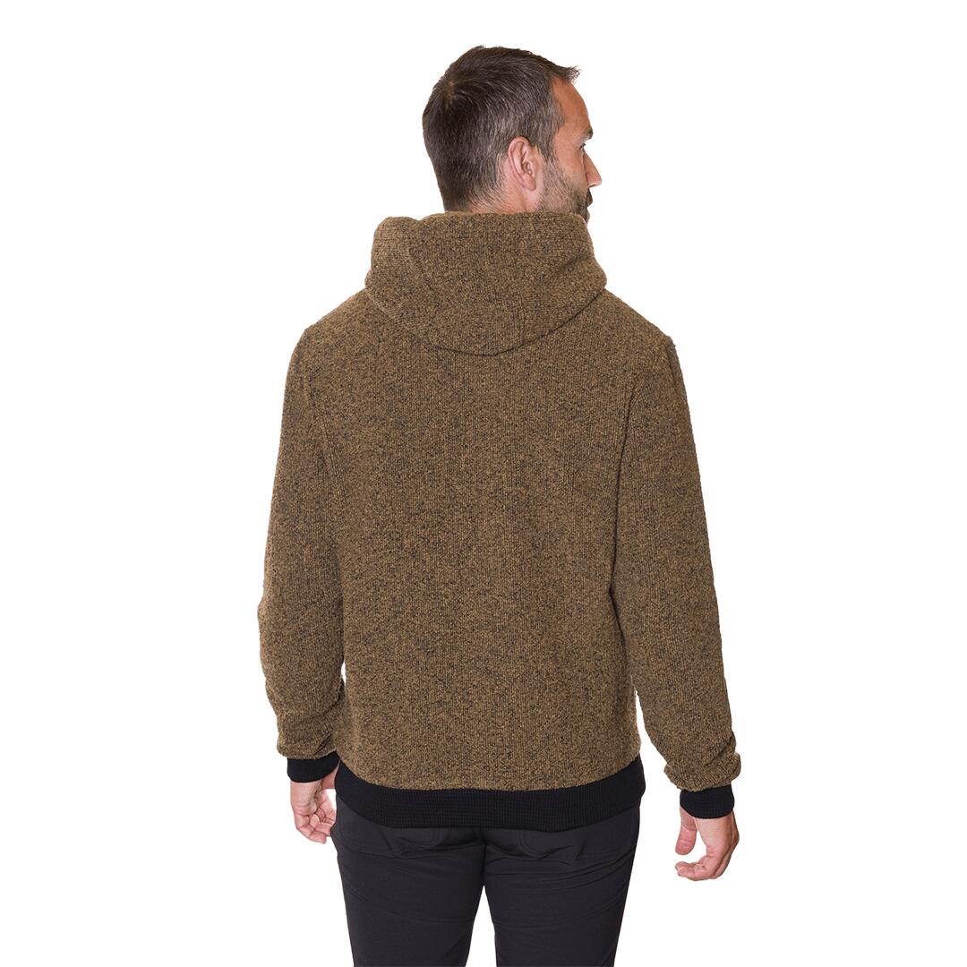 Forro polar para Hombre Trangoworld Tindaya Marrón/Gris 3/6