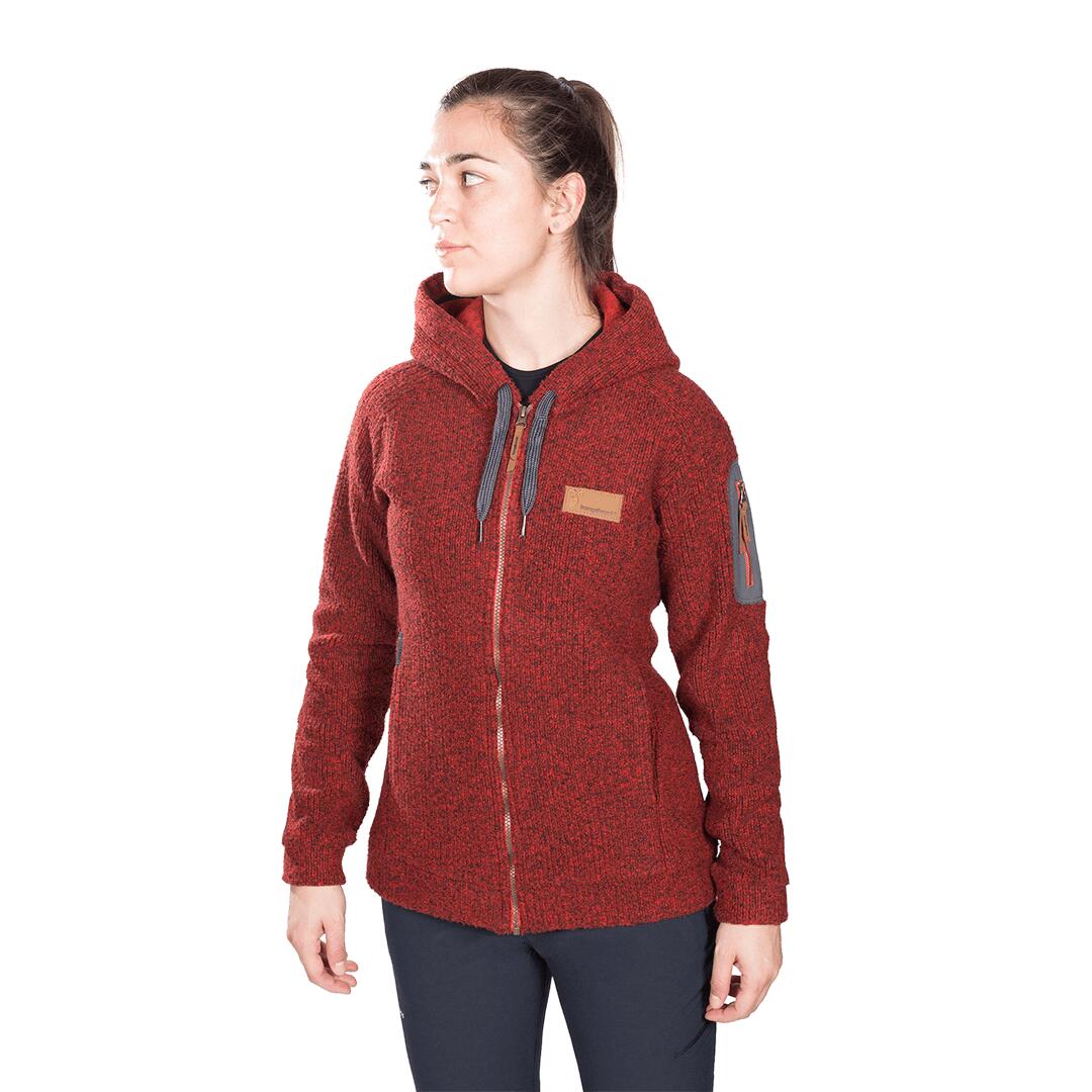 Forro polar para Mujer Trangoworld Gower Rojo 2/5