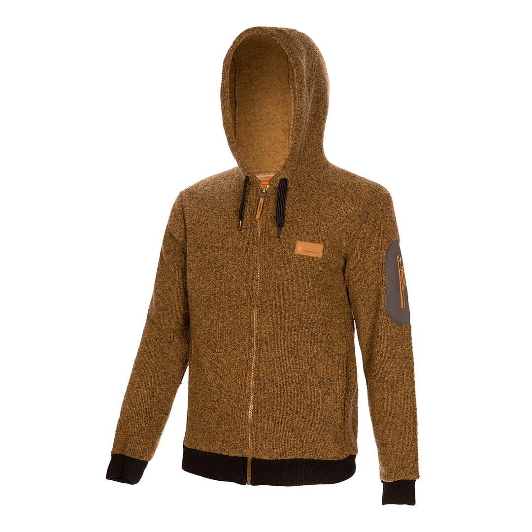 marrón militar / gris carbón