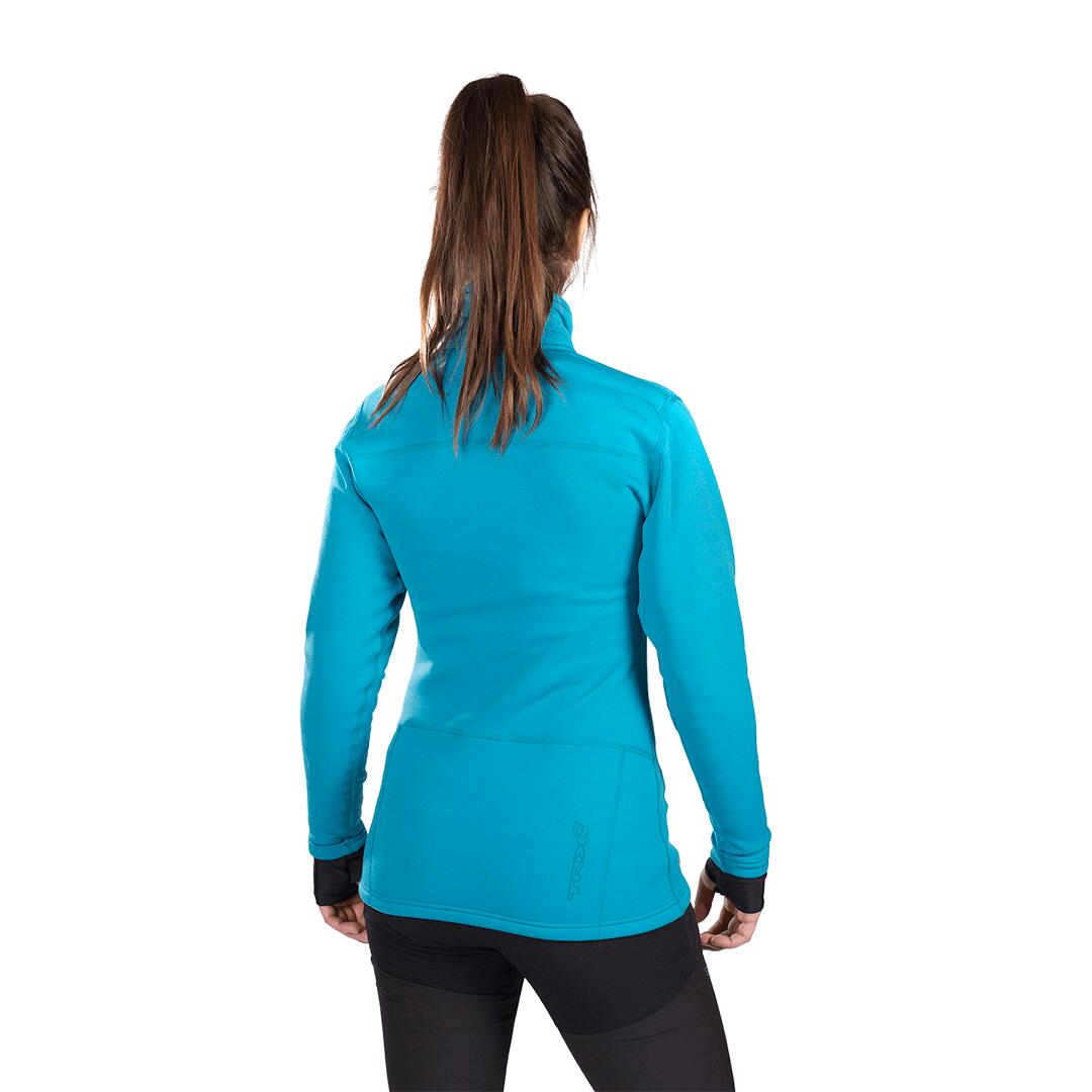 Jersey para Mujer Trangoworld Trx2 stretch wm pro Azul/Negro 3/4